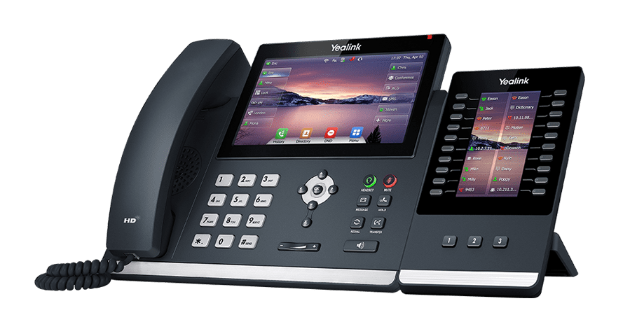 Yealink T46U Executive VoIP Phone and IP PABX Switchboard supplied by Flexi-Linx