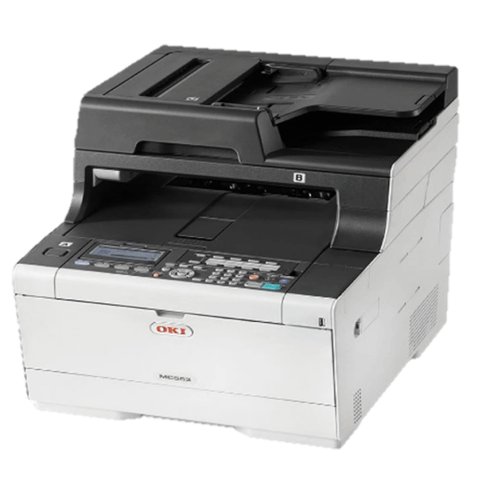 OKI 5463 Colour Multifunction Printer provided by Flexi-Linx